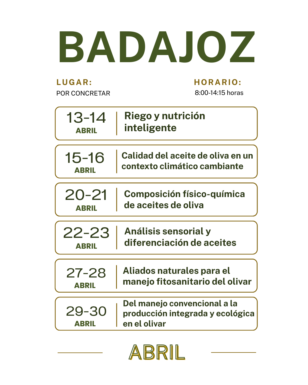 seminario badajoz<br />
